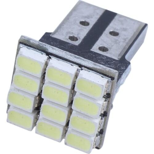 T10 Indicator & License Light LED Bulb Fits for Honda Yamaha Suzuki Car Truck Motorcycle Dirt Bike Super Bright 9 & 12 Heads