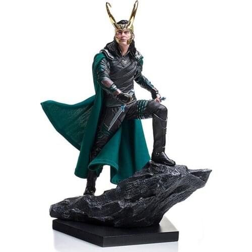 Marvel The Avengers Loki Anime Action Figures PVC Statue Toys Hulk Infinity War Thor Figura Ironman Model Collectible Figma Doll