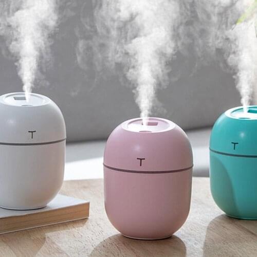 Mini Air Humidifier Portable Vehicle Sprayer Silent Domestic Prevent Drying Usb Charging Led Night Light Humidifier 200ml