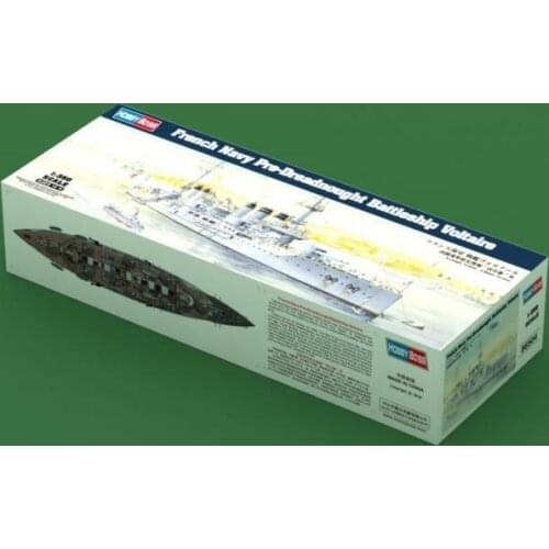 Hobbyboss 1/350 86504 French Navy Pre-Dreadnought Battleship Voltaire MODEL kit