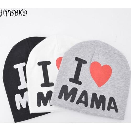 Fashion Baby Hat Knit Cotton Cartoon Print Baby Caps For Boys Girls Spring Autumn Winter Childrens Hats Child Beanie TTM-006