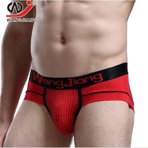 Super Brand Men Underwear Sexy Men Briefs Cotton Mens Slip Cueca Male Panties Underpants Briefs 3pcs/lot