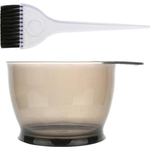 Hairdressing Hair Coloring Dyeing Color Mixing Bowl Comb Brush Tint Tools Set миксер для краски