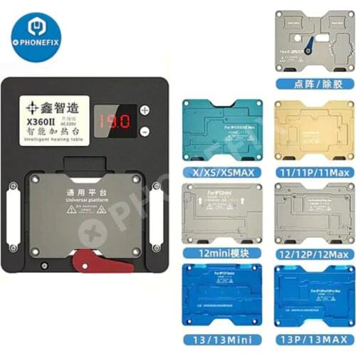 Mechanic iT3 Motherboard Layered Preheating Platform For iPhone X-12 Pro Max Planting BGA Desoldering Dot Matrix face ID Repair