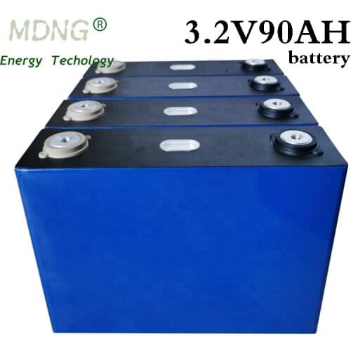 8 pcs lifepo4 3.2v90ah 100ah rechargeable battery QR code battery 12v 24v 48v no 280ah rv solar ocean EU U.S. tax-free