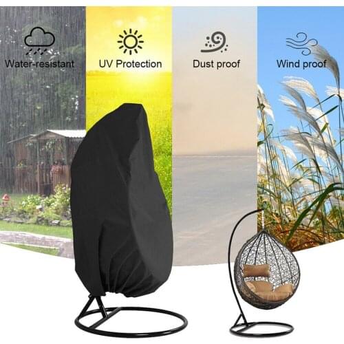 Hanging Swing Chair Cover Outdoor Garden Patio Dust-Proof Sunscreen Furniture Garden UV Protection Home
