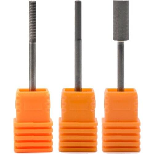 Professional pro tungsten steel milling cutter safe nature nail buffer bit Carbide Nail Drill Bit Electric Nail File