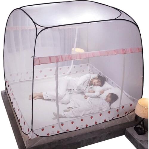 Adult Mosquito Net Tent Bed Foldable Mesh Top Products Mosquito Net Durable Practical Breathable Klamboe Bed Bed Decor EB50WZ