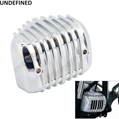 Motorcycle Parts Chrome Voltage Regulator Covers For Harley Heritage Softail Cross Bones FatBoy Breakout Classic FLSTC 2001-2017