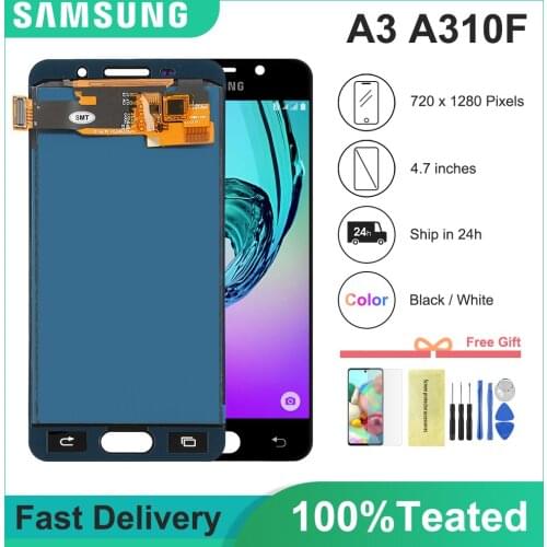 A320 LCD for SAMSUNG GALAXY A3 2017 LCD A320 A320F Display Touch Screen Digitizer Replacement for Samsung A3 A320 Display