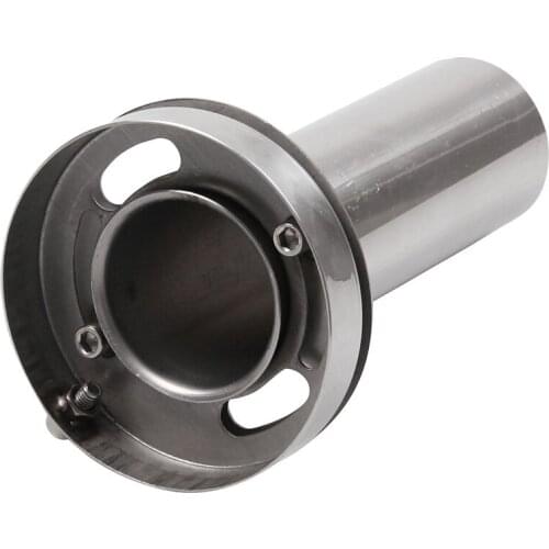 1PC Automobile General Exhaust Pipe Silencer Adjustable 304 Stainless Steel Tail Throat Silencer Parts Tool