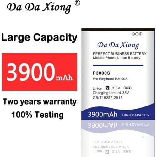100% New 3900mAh Elephone P3000 P3000S Battery for Elephone P3000S Elephone P3000