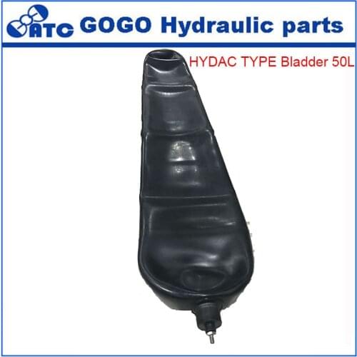 HYDAC type nitrogen accumulator bladder replacement in hydraulic system SB330-50 50liter 50L 330bar