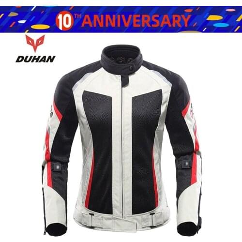 Free shipping 1pcs Women Outdoor Sports Equipment Men Summer Ventilation Racing Motorcycle Riding Jacket With 5pcs pads