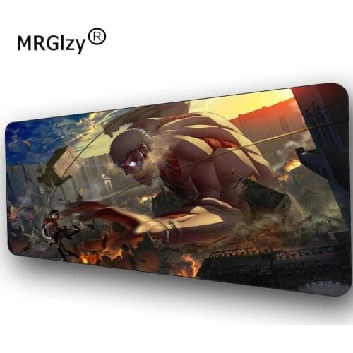 MRGLZY anime mouse big standard pad online movie gaming keyboard desk mat large office and household carpet pad non-slip XXL