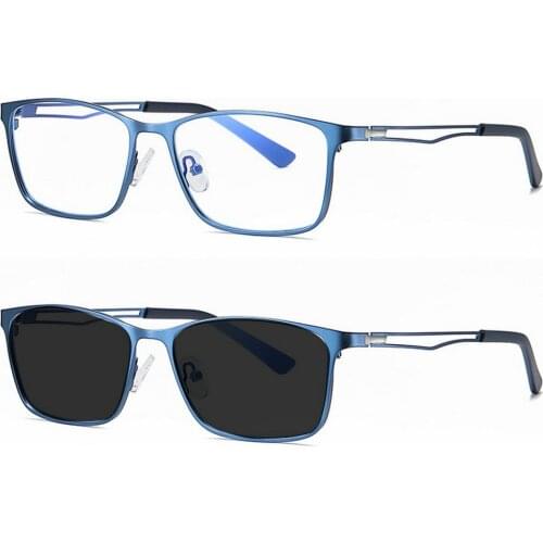 Brand Progressive Multifocal Lens Reading Glasses Men Presbyopia Hyperopia Bifocal Glasses Sun Photochromic eyeglasses NX