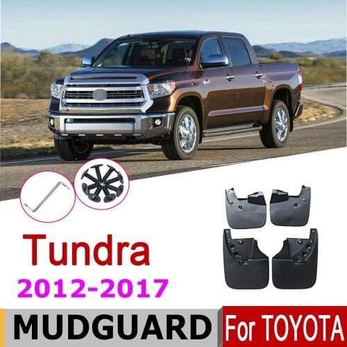 Mudflap For Toyota Tundra K5 K6 2017-2012 Flap Car Over Fender Mud Guard Splash Flaps Mudguard Accessories 2013 2014 2015