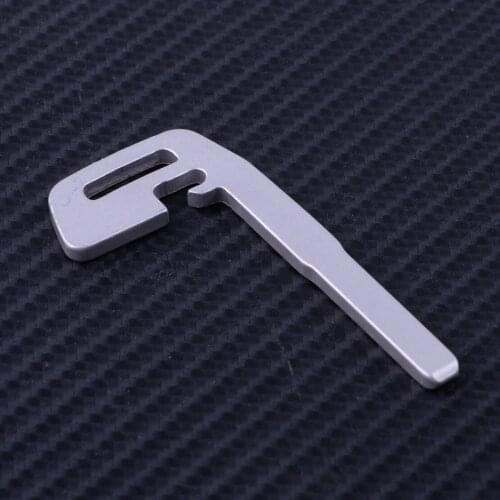 DWCX Silver Metal Accessories Car Remote Blank Uncut Blade Key Replacement Fit for Volvo C30 C70 S40 V50 2008 2009 2010