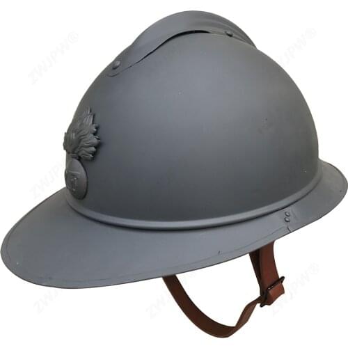 WWI M1915 M15 France French Adrian Helmet Steel Soldier Type Infantry Helmet