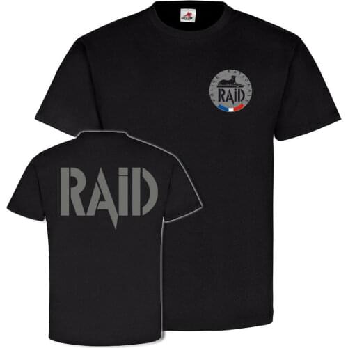 RAID Polices Nationale France Frankreich Einheit Recherche Assistance men clothing Short Casual mens t shirts
