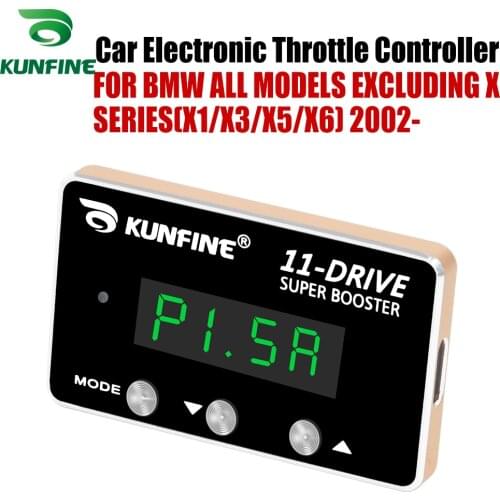 KUNFINE Car Electronic Throttle Controller Racing Accelerator Potent Booster For BMW ALL MODELS EXCLUDING X Tuning Parts
