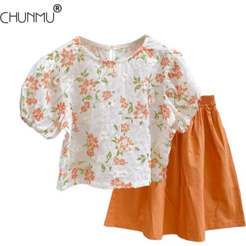 Summer Girls Clothes Fashion Childrens Clothes Short Sleeve Denim Jacket +Polka Dot Tutu Dress 2 Pcs Suit Kids Girls 3-12 Years