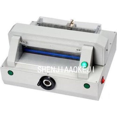 Electric paper Cutter HD-QZ320 Small mesa type electric cutting machine security Cutting paper 220V
