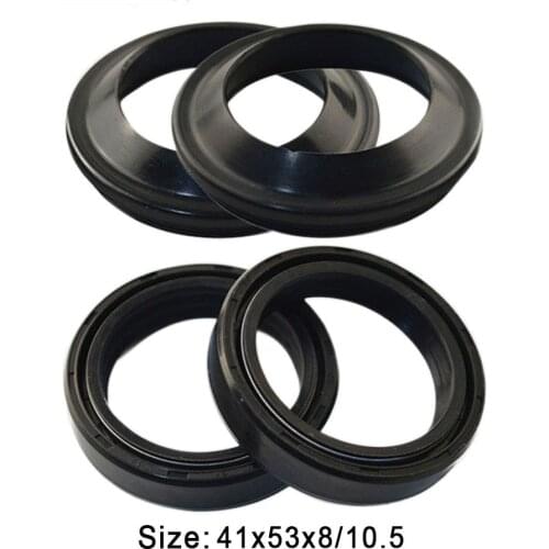 For Suzuki GSX 650F SV 650S GSR 750ZA 41*53*8/10.5 mm Front Fork Shock Absorber Oil Seals 41 53 8/10.5 Motorbike Accessories