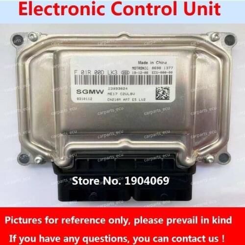 Engine Computer Board F01R00DDA9 23915320 8310112 F01RB0DDA9 ME17 ECU F01R00DLK3 23993024 F01RB0DLK3 For Wuling Car