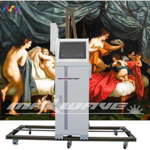 Wall advertising cultural background wall UV spray painting machine 3D Wall Printer