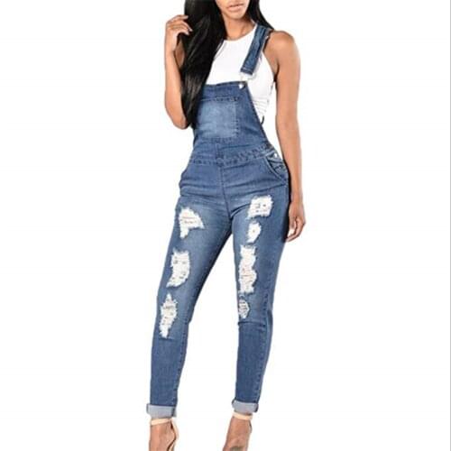 New fall spring womens jeans fashion casual plus size trousers Female hole denim Back band pants women Europe America