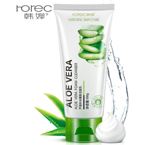 Bioaqua Horec Aloe moisturizing water embellish skin cleanser moisturizing cleanser clean matte cleansing