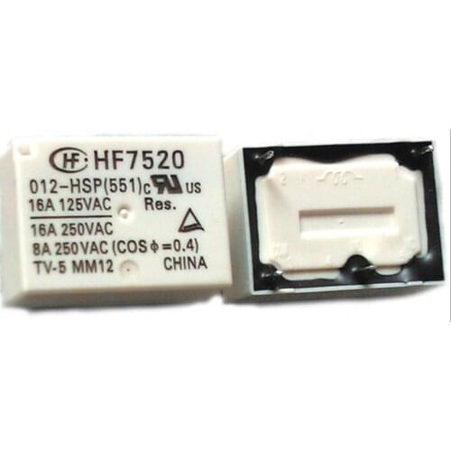 Wholesale 10pcs/lot relay HF7520 012-HSP