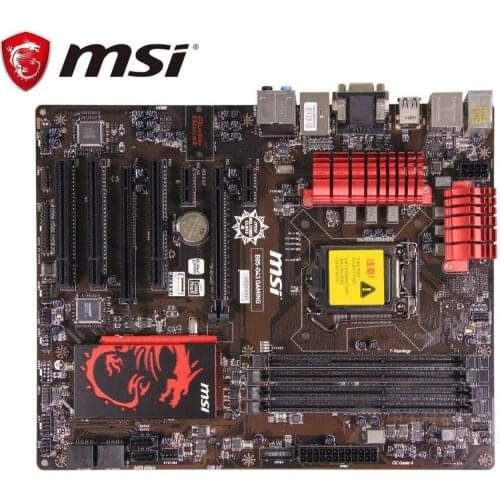 MSI B85-G43 GAMING original mainboard DDR3 LGA 1150 USB2.0 USB3.0 DVI HDMI VGA 32GB B85 used Desktop motherboard