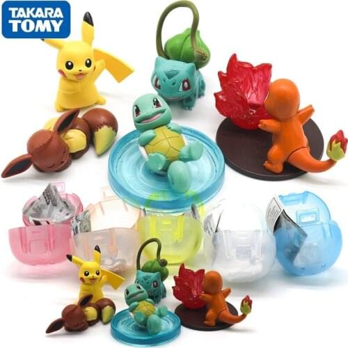 Pokemon Pocket Monsters Doll Toys Mini Action Figure Children Gifts 5pcs/set