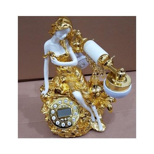 SPECIAL OFFER FASHION EUROPEAN GARDEN RETRO ANTIQUE TELEPHONE LANDLINE TELEPHONE FAMILY