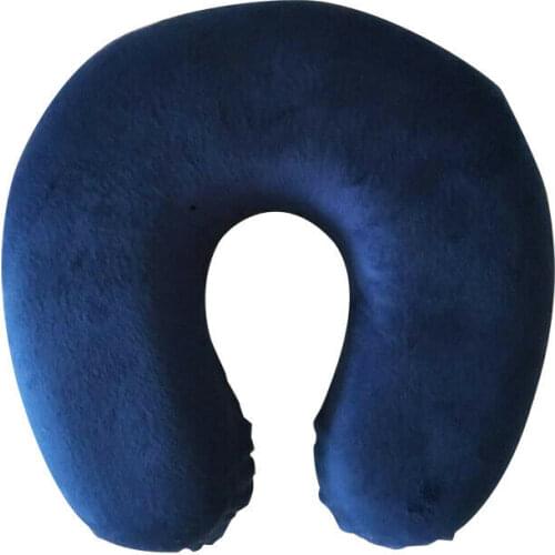 Memory Foam U Shaped Travel Pillow Neck Support Head Rest Cushion 8 Colors