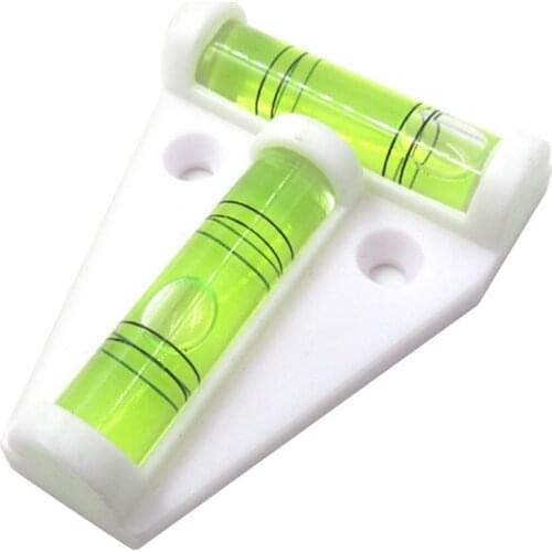 Spirit T Level plastic measuring Vertical and horizontal adjuster Trailer Motorhome Boat Accessories Parts 1 piece