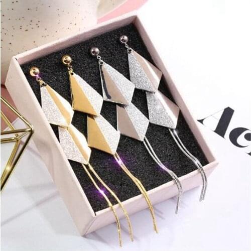 High Quality Pretty Fashion Metal Earrings Jewelry 1 Pair wj593