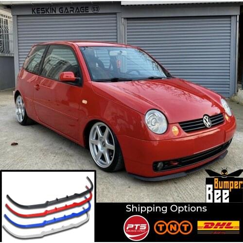 For Volkswagen Vw Lupo CUPRA R FRONT SPOILER BUMPER LIP Euro Spoiler Lip Universal 3 pcs Body Kit