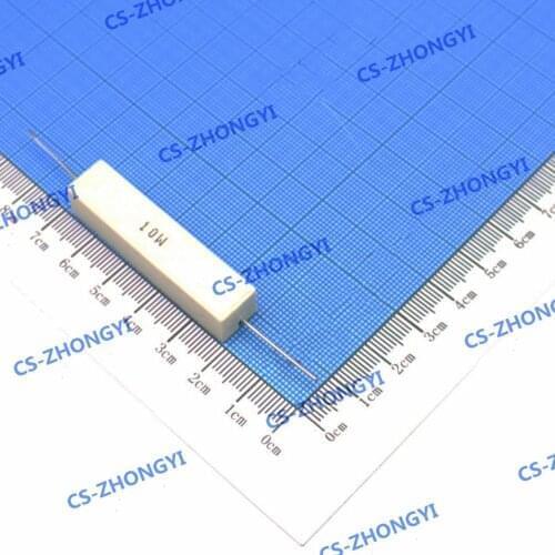 5pcs 10w 5% ±5% Cement Resistance±220R 330R 620R 270R 150KR 3.0KR 2.0KR 91R 0.27R 470R 1.8R 7.5R 1.5R 10R 1.5KR 33KR 22R 10KR