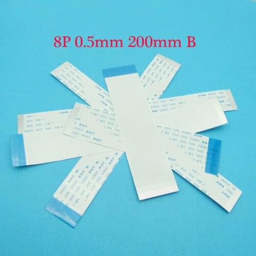 50PCS New FFC FPC Flexible Cable for ASUS A55V K55V Touchpad flex cable Length 20cm 8 Pin