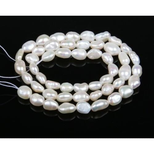 100% Natural Freshwater Pearl Beads High Quality 36cm Punch Loose Beads For DIY Women Elegant Necklace Bracelet Jewelry Making