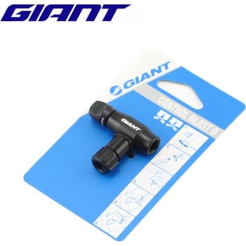 GIANT Bicycle Control Blast CO2 Inflator Cycling MTB Road Bike Mini Pump CO2 Inflator Compatible Presta Schrader Valve