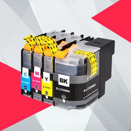 Compatible For Brother LC529 LC525 Ink Cartridge 529XL 525XL For Brother DCP-J100 DCP-J105 MFC-J200 Printer