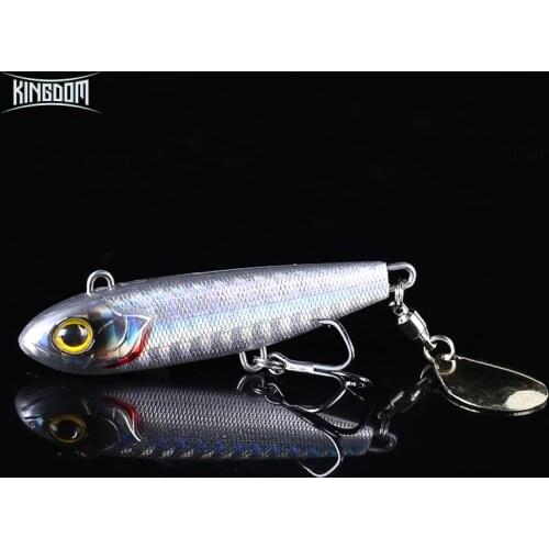 Kingdom VIB Fishing Lures High Quality 9g/15g Artificial Baits Two types of Actions Wobblers Fishing Tackle