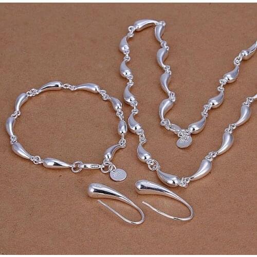 Retro Elements Elegant Gorgeous Design Charm Gifts Jewelry Sets Droptear Earrings for Girls Bracelet Necklace SMTS188