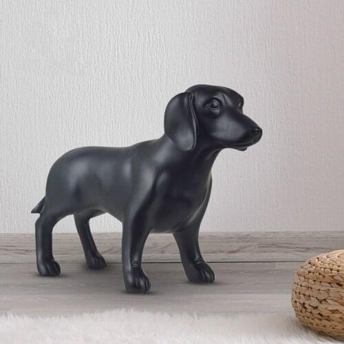 Sculpture Dog Statues for Decoration Home Decor Nordic Decoration Home Office Tabletop Decoration Accessories Desktop