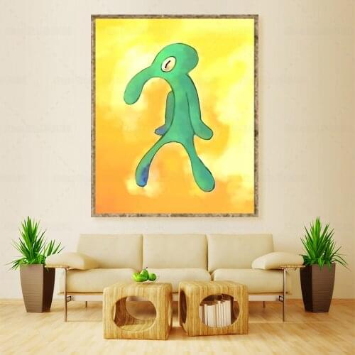 Bold and Brash Art Funny Inspired Bold and Brash Canvas Painting Hme Decoration for Living Room Bedroom