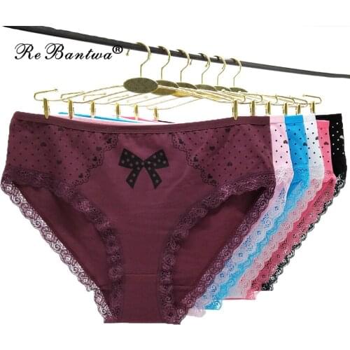 Plus size 3XL/4XL Lace underwear 2021 new Women cotton Print panties Large size Lingerie Big yards Femme Briefs Mothers Knickers